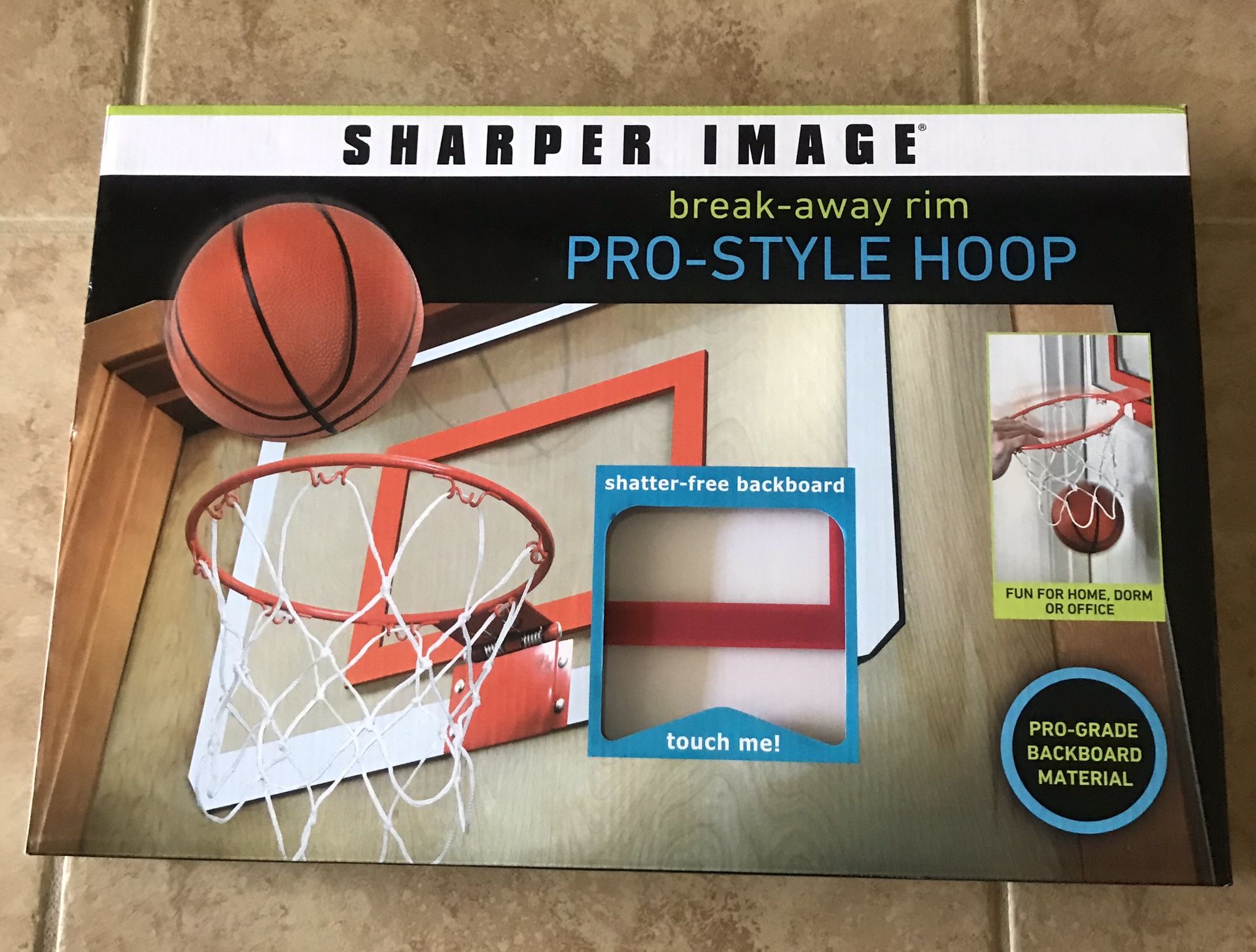 SHARPER IMAGE BASKETBALL HOOP