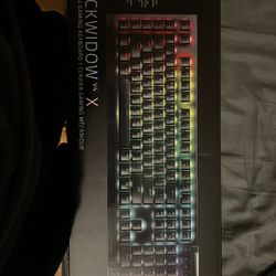 Razer Blackwidow V4 X RGB Keyboard