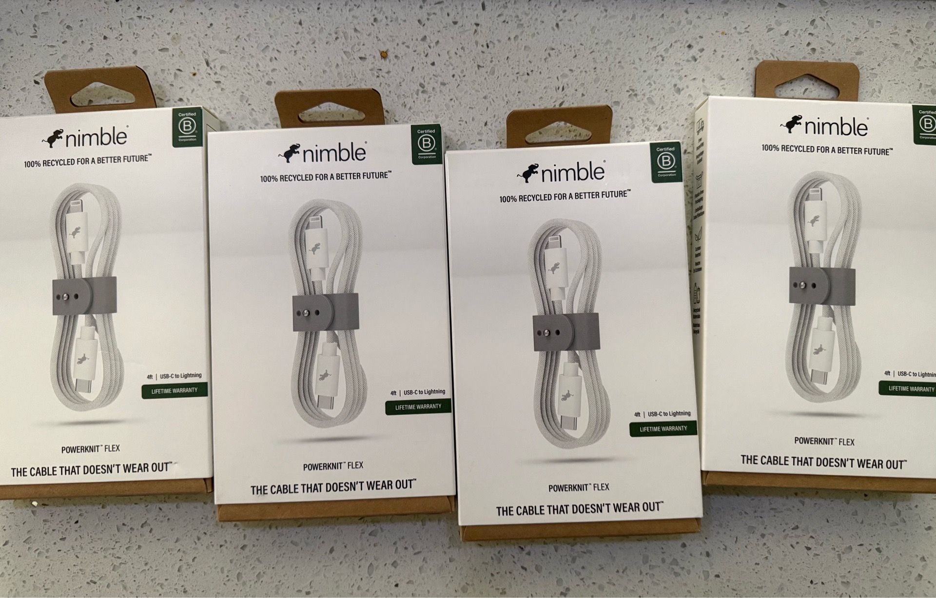 Nible charging cable type C to Lightning