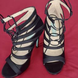 Betsey Johnson Mila Satin High Heels 👠 