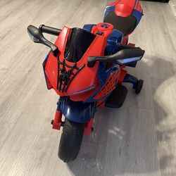 6v Spider-man Motercycle