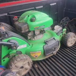 LAWNBOY LAWN MOWER with BAG.......1ST $125 FLEXIBLE 