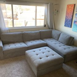 Sectional Sofa Couch - FREE DELIVERY 🚚🛋