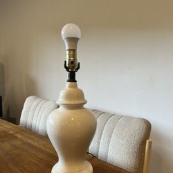 White Table Lamp