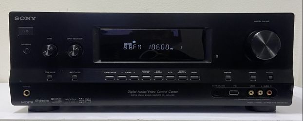 Sony AV Receiver Stereo Surround Audio STR-DH720 Tested & Works  (No Remote):(#1125)