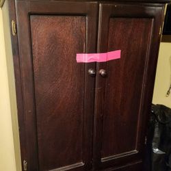 Solid Wood Armoire Closet