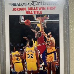 Michael Jordan 1991 NBA Hoops Excellent Condition