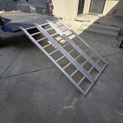 Folding Aluminum Motorcycle/quad/atv  Ramp 1500 Lb