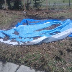 Adult Size Square Pool Used 1 Season 