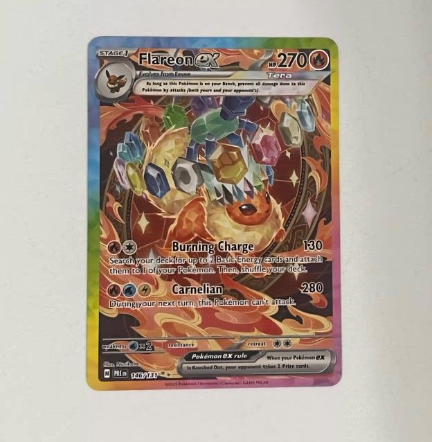 Pokémon Flareon Prismatic Evolution