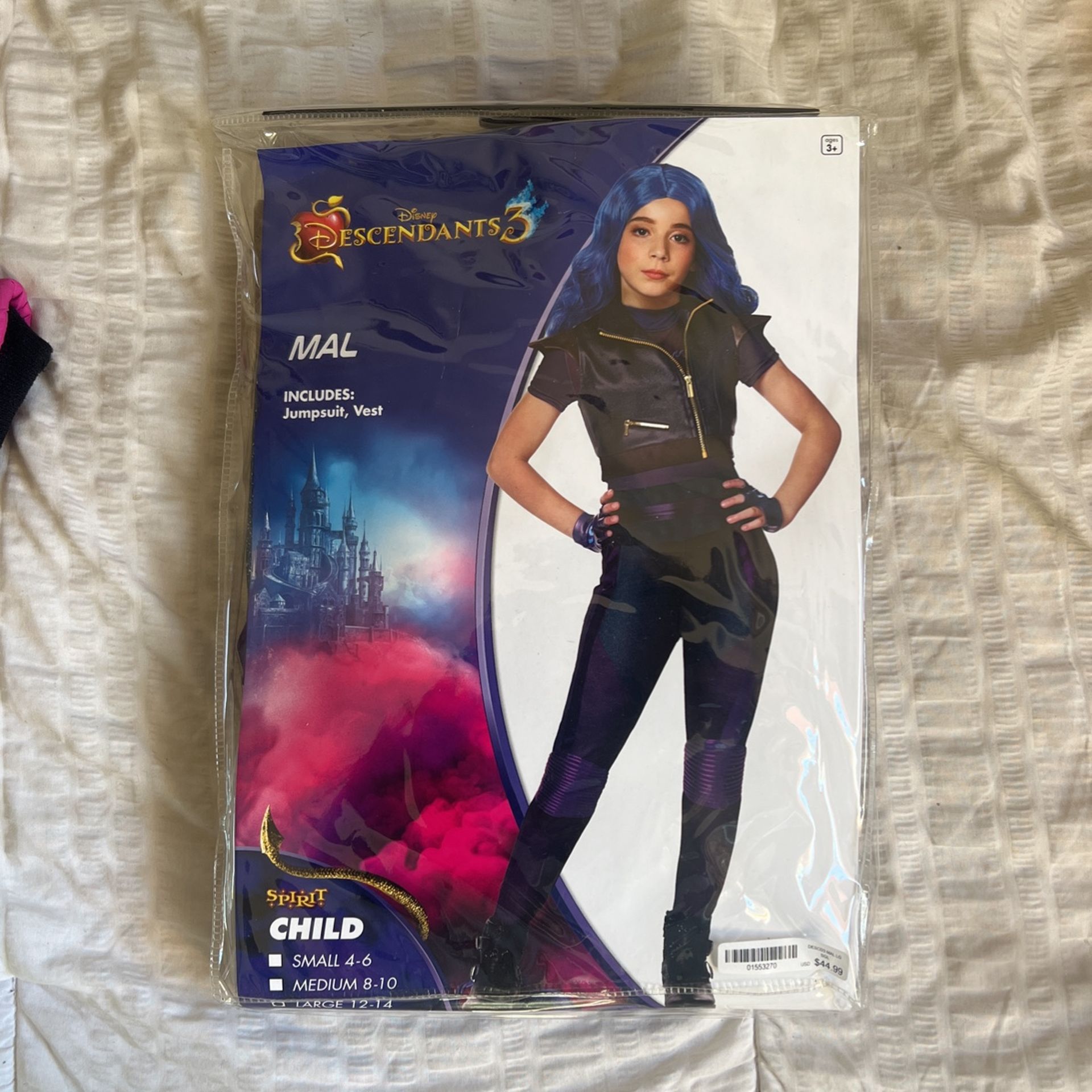 DESCENDANTS MAL COSTUME (outfit only - No Gloves, No Wig, No Boots)
