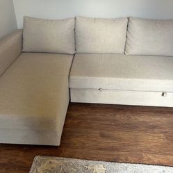 beige/tan sofa
