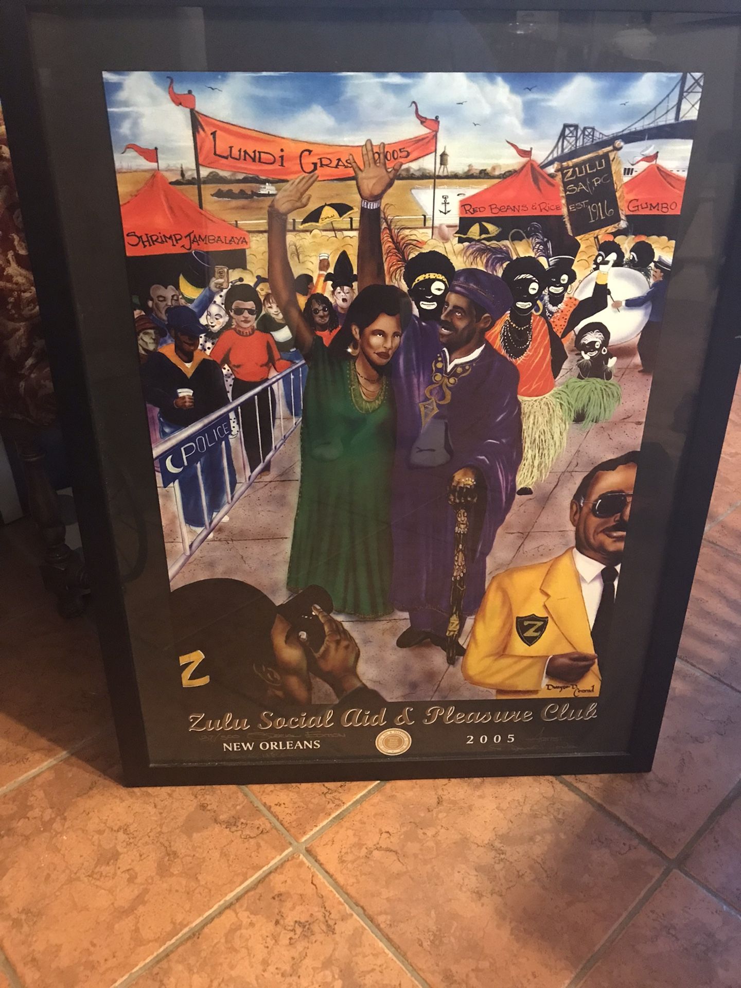 2005 Zulu Poster Jazz Fest