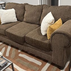 Brown couch