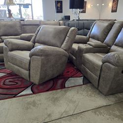 Sofa Reclining 3pcs