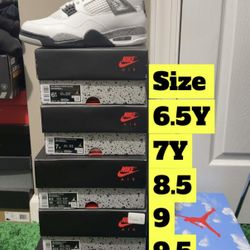 Jordan 4 “White Cement” 