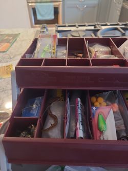 Tackle Box Full New Stuff