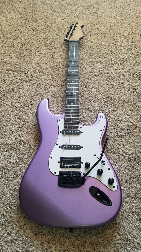 XGP stratocaster body with NEW-Warmoth neck
