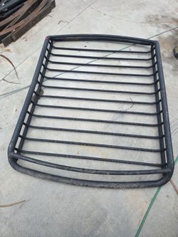 Aluminum roof basket