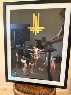 Behemoth Framed Poster “I Loved You At Your Darkest” Death Metal Merch Memorabilia