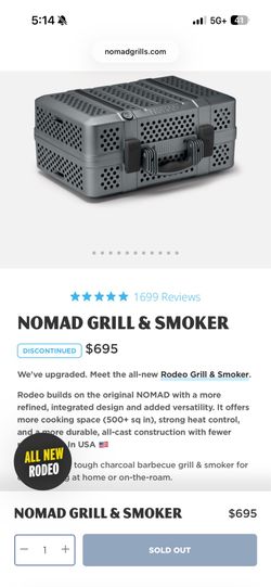 NOMAD GRILL (DISCONTINUED)