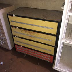 Metal 6-Drawer Toolbox 36” made by Bret Ford Colortone