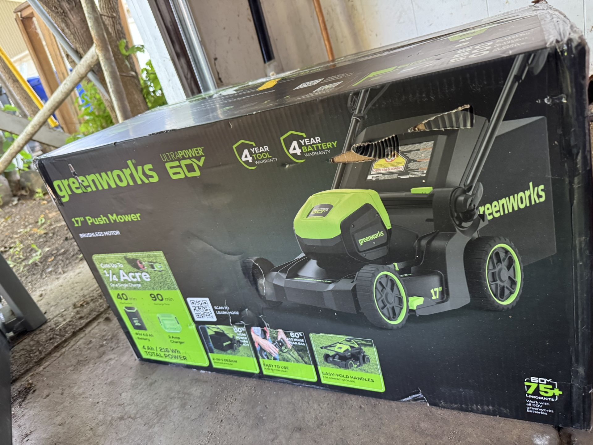 New Lawn mower