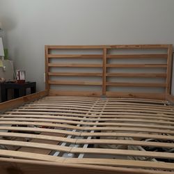 IKEA TARVA queen bed frame