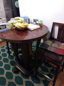 High Table. With 2 chairs