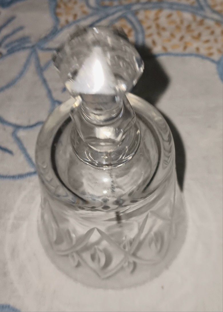 Crystal Wedding Bell Gift From Great Grandparents  Wedding 