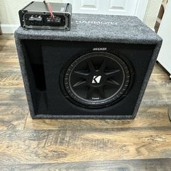 12” Kicker Subwoofer & Amp 
