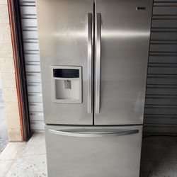 Kenmore Stainless Steel Refrigerator And Freezer