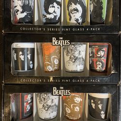 The Beatles Collectible Pint glasses