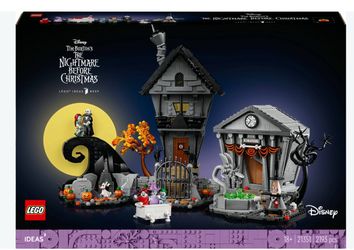 LEGO Ideas The Nightmare Before Christmas Building Craft & Decor for Fans 21351