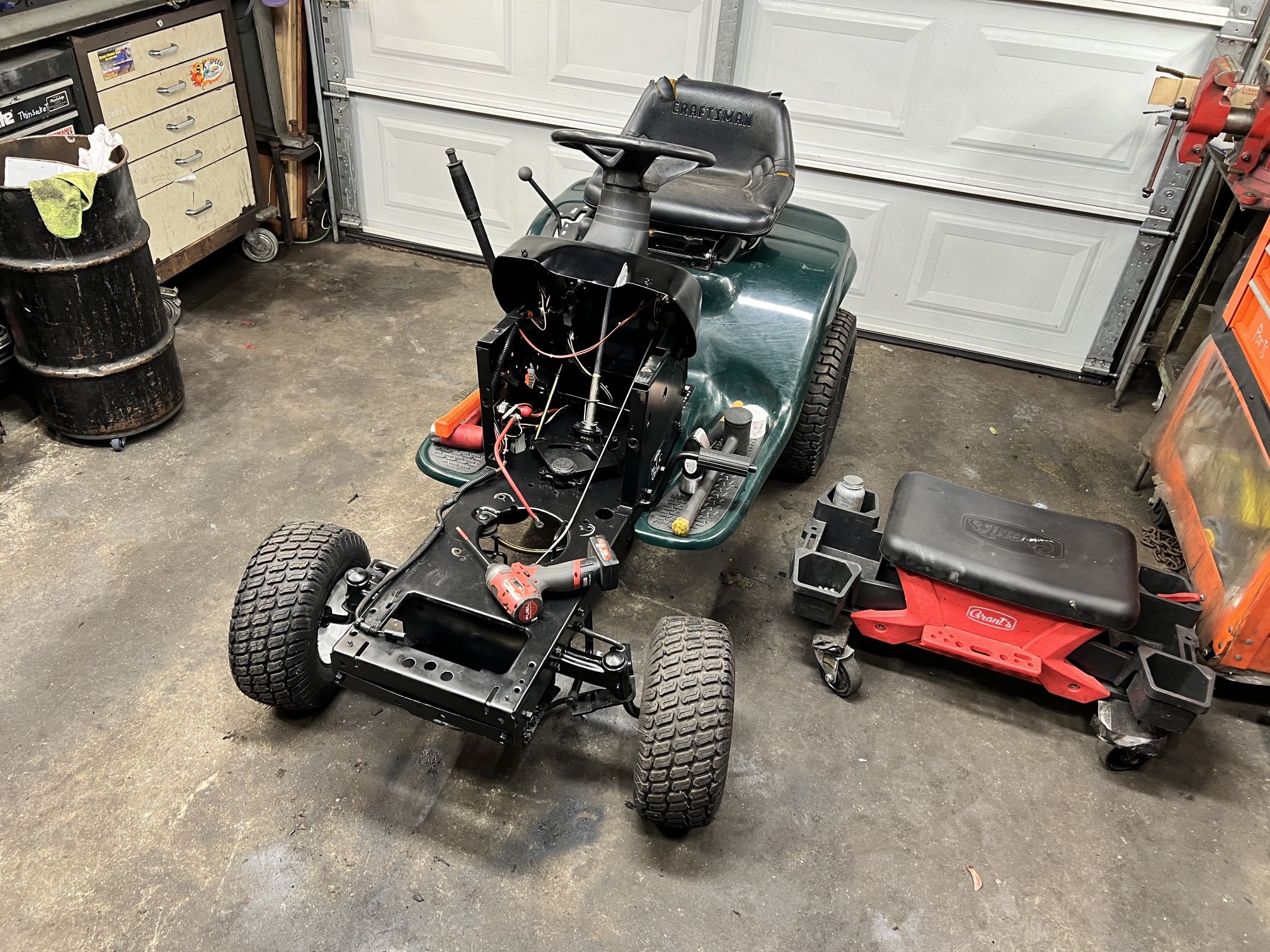 Ride On Tractor Law. Mower