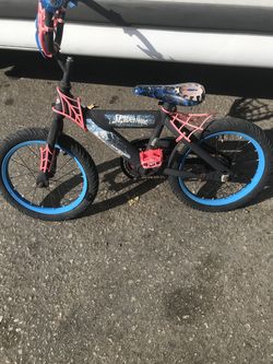 !! Boys Bicycle Spider-Man Size 16 In Wheels Firm Price Pick Up In Arleta