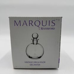 Marquis Vintage Vim & Vigor Decanter by Waterford Discontinued-limited, Turkey