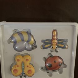 Lady Bug and Butterflies Wall Decorations