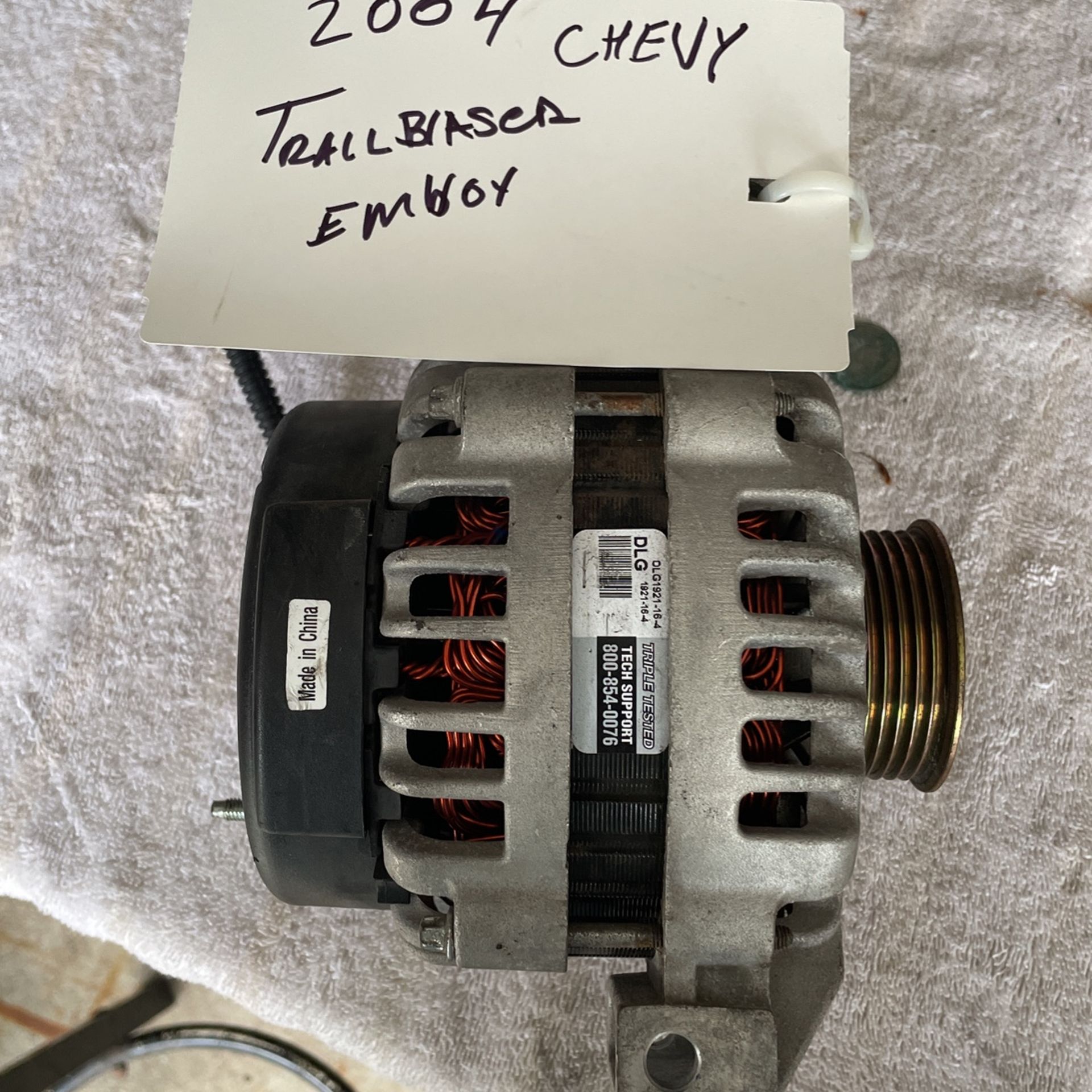 Alternador Para 02 Al 05 GMC Envoy O Chevy Trail Blazer
