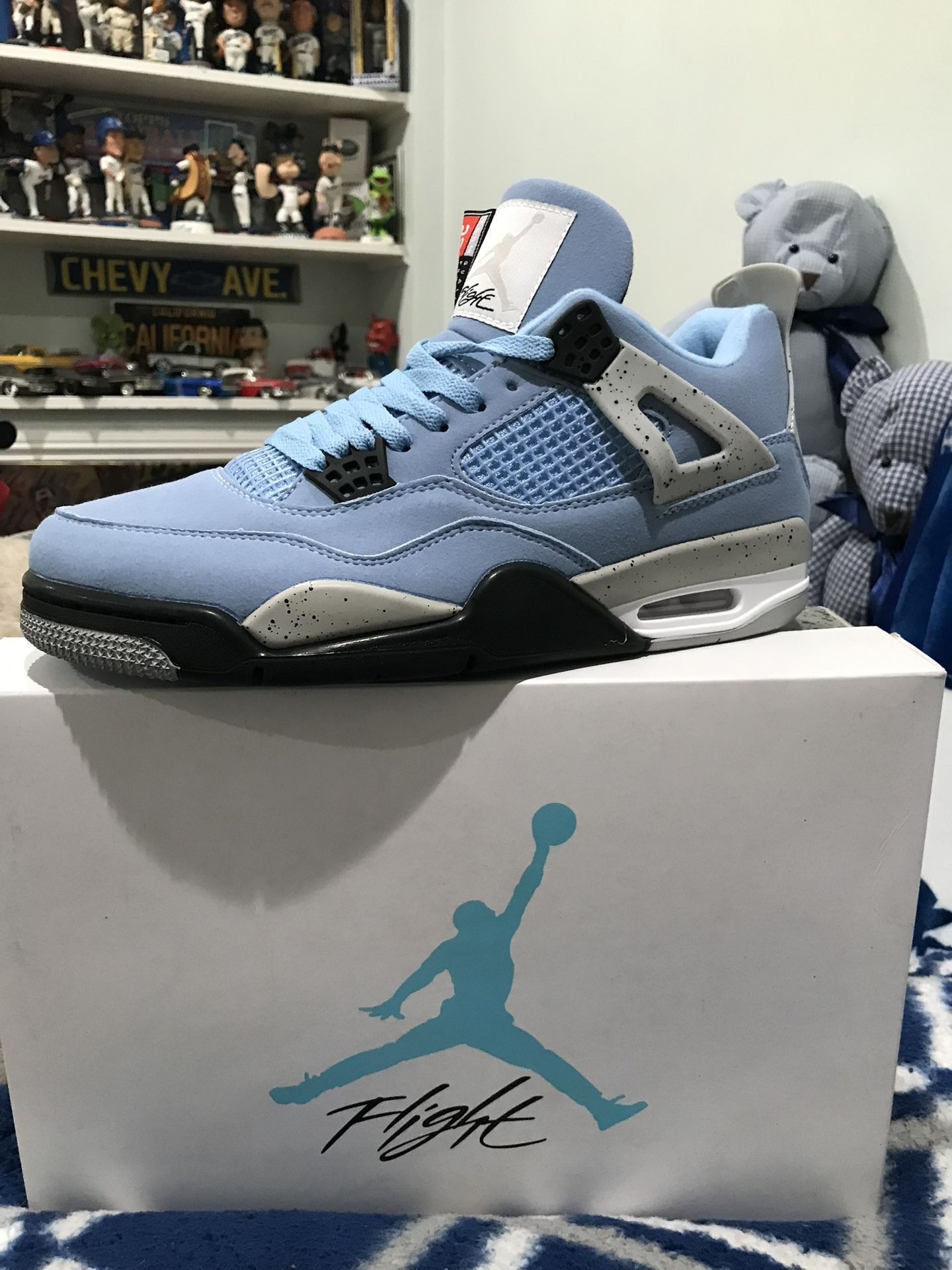 Jordan Retro 4s Columbia