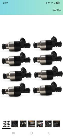 Set of 8 Fuel Injectors Suitable for 1(contact info removed) Mercruiser 454 BB Fuel Injectors Replacement
