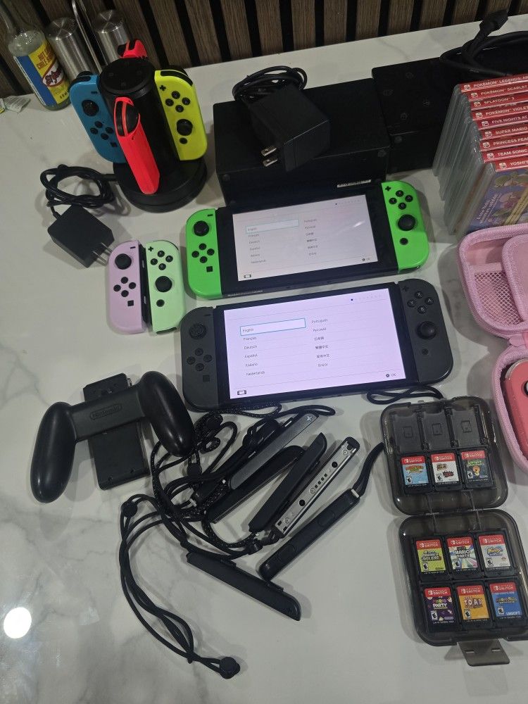 Nintendo Switchs Oled V1 Light Games