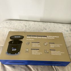 The Cold Pod Ice Bath Tub for Athletes XL with Cover