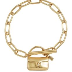 Coach Signature Tabby Hangbag Charm Bracelet