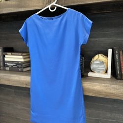 Banana Republic Blue Silk Dress