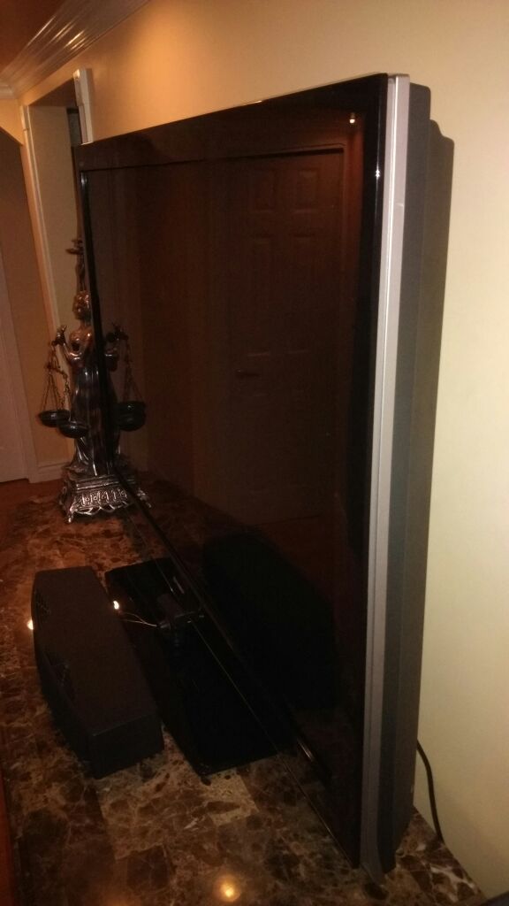 55 Sharp Aquos Flat Screen COLORFULL