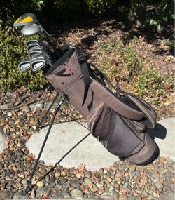 Lynx Black Cat golf set (Driver+3w+5w+3i-pw+sw+putter+stand bag)