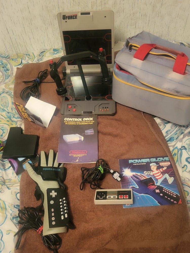 Nintendo Power Glove And U Force
