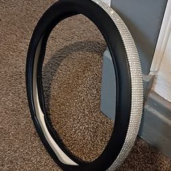 Black bling bling Steering Wheel Cover 