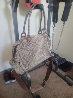 Vintage GUESS Y2K Monogram Duffel